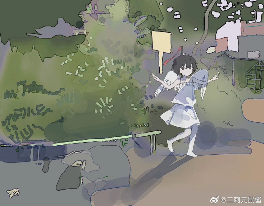 senri tsurubami (len'en) drawn by corallo