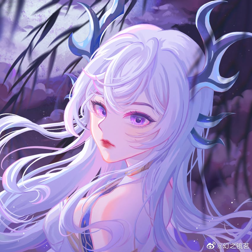 gu yuena (douluo dalu) drawn by huan_zhi_jing_ming