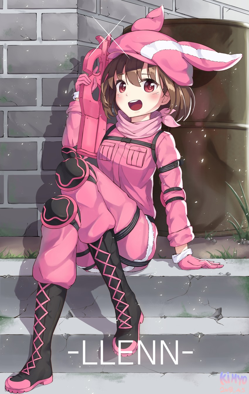 llenn (sword art online and 1 more) drawn by kimyo