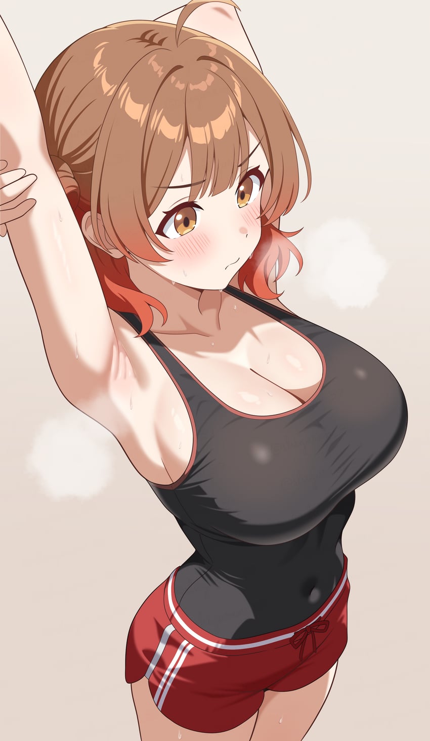 hanami ume (idolmaster and 1 more) drawn by shiguren_39