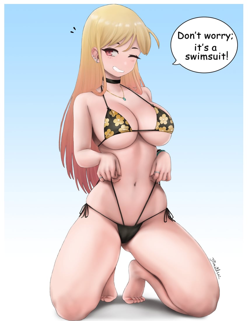 kitagawa marin (sono bisque doll wa koi wo suru) drawn by dismaiden