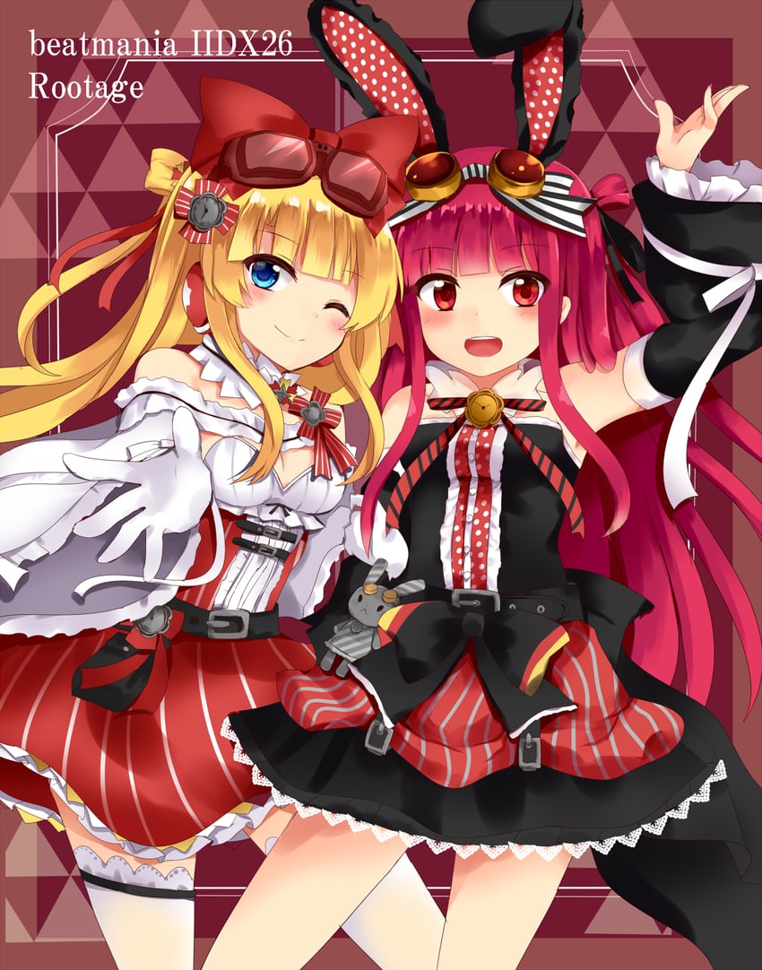 umegiri ameto and himmel (bemani and 2 more) drawn by gaoohohaha