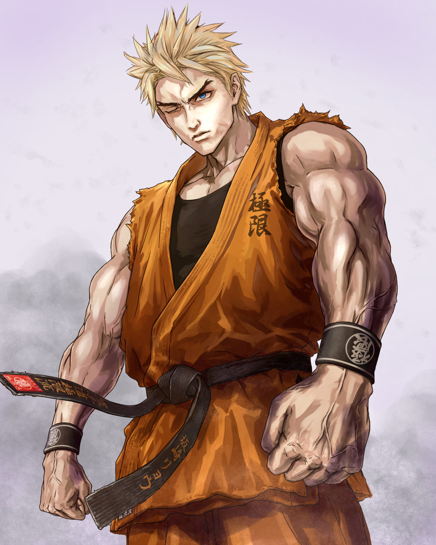 ryou sakazaki (the king of fighters and 3 more) drawn by l.g_(greenforce1)