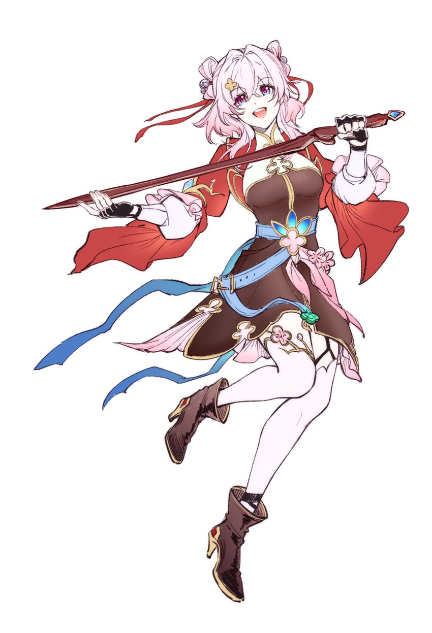 march 7th (honkai and 1 more) drawn by sisoy