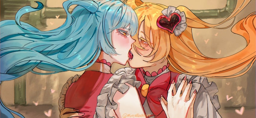 don quixote and queen of hatred (project moon and 2 more) drawn by kiyo_(mistlilykyo) and tails_(bug_ch3ss)