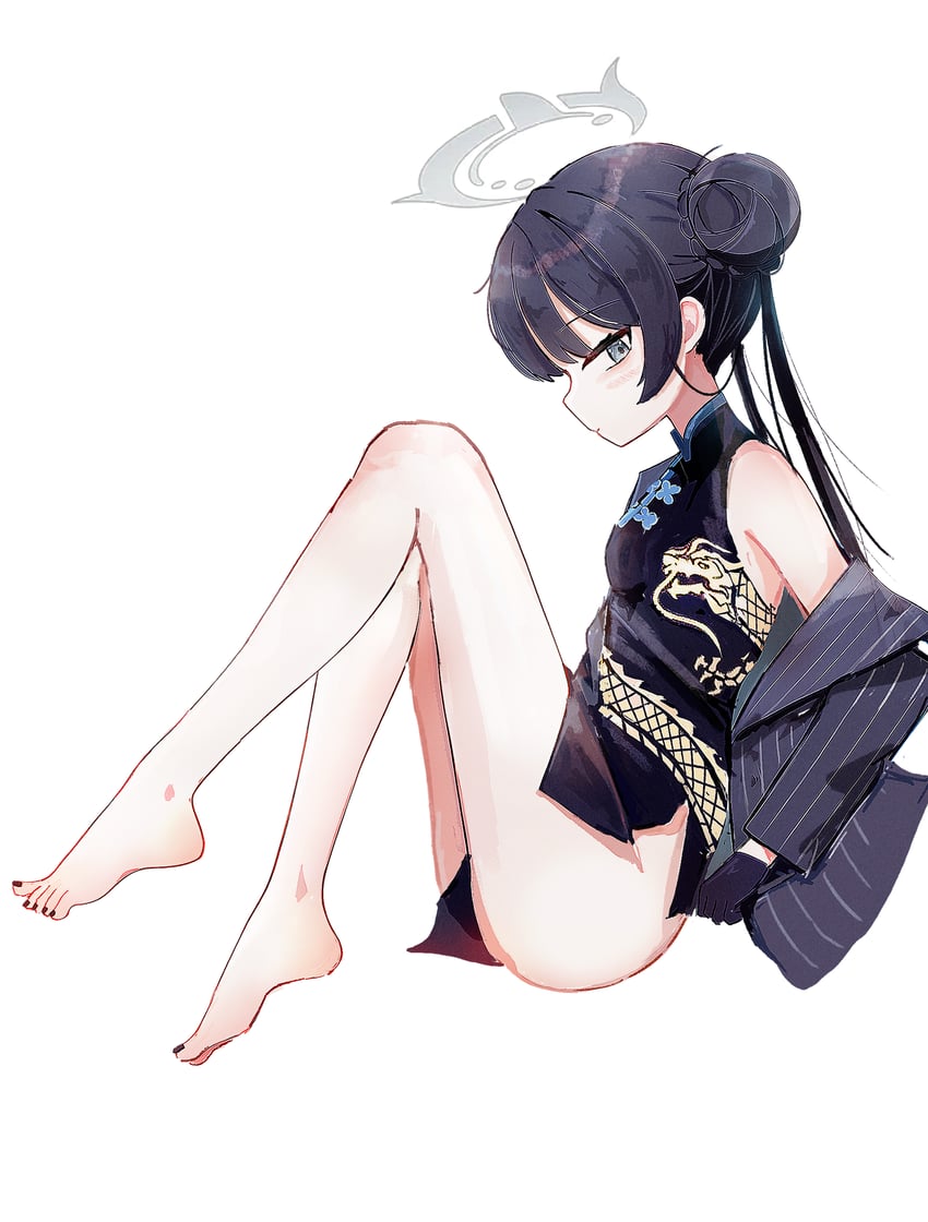 kisaki (blue archive) drawn by aiu_.