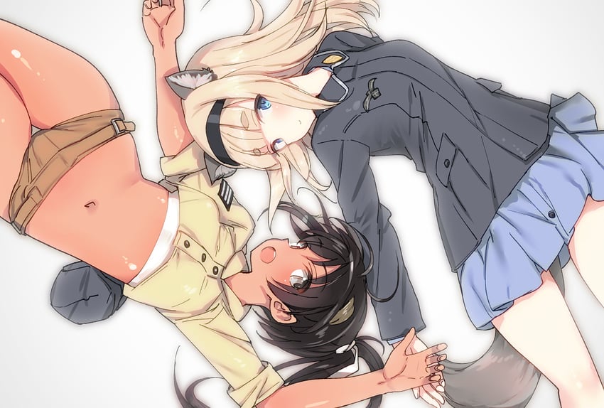 manaia matawhaura hato and maria magdalena dietrich (world witches series and 1 more) drawn by shimada_fumikane