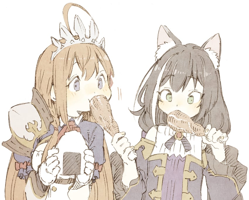 karyl and pecorine (princess connect!) drawn by abara_heiki