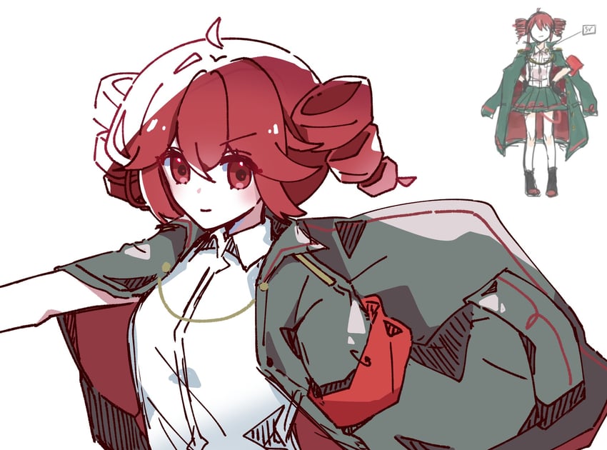 kasane teto (utau and 1 more) drawn by mei_(meiday_mise)