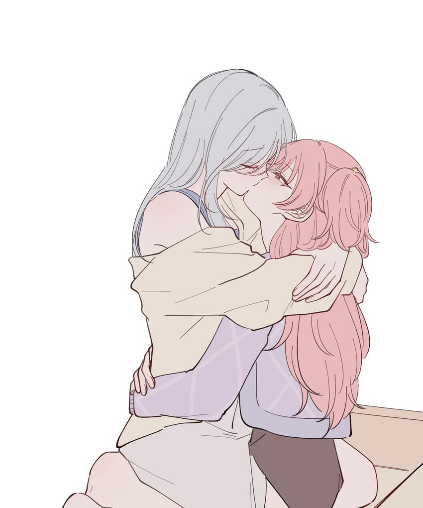 momoi airi and hinomori shizuku (project sekai) drawn by noon_nerve