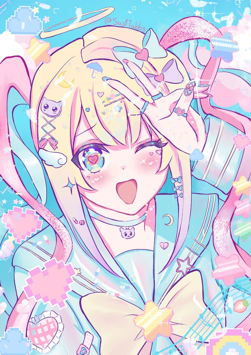 chouzetsusaikawa tenshi-chan (needy girl overdose) drawn by character_tadpole_92