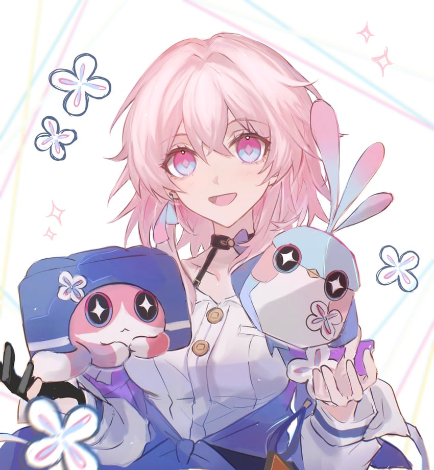 march 7th (honkai and 1 more) drawn by fu_ga_(vivi912912)