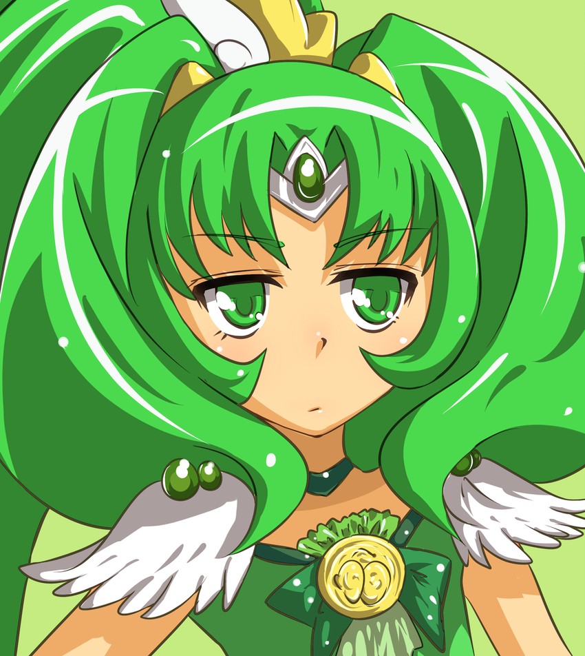 midorikawa nao and cure march (precure and 1 more) drawn by touboku