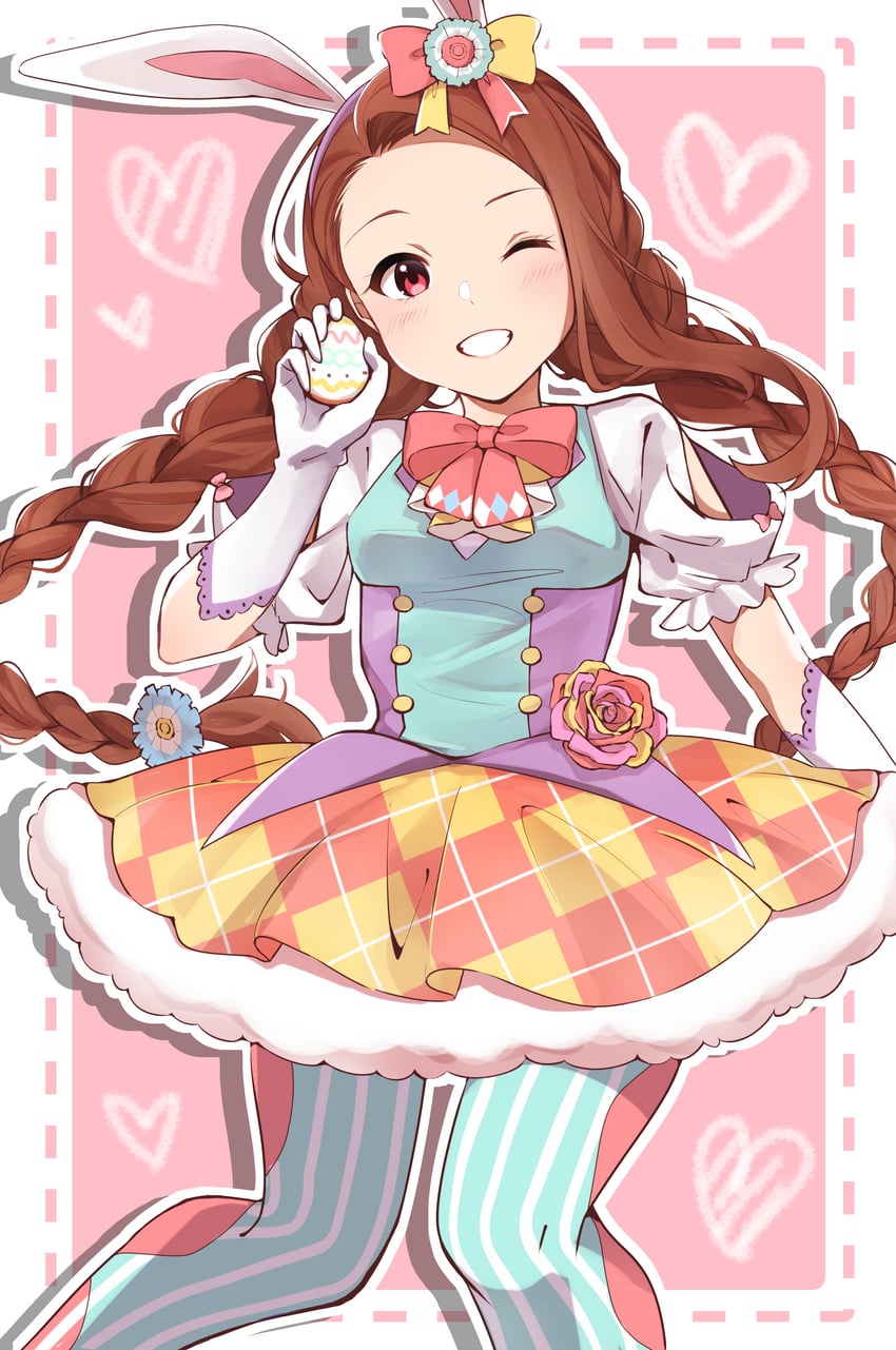 minase iori (idolmaster and 2 more) drawn by maa_(io_215)