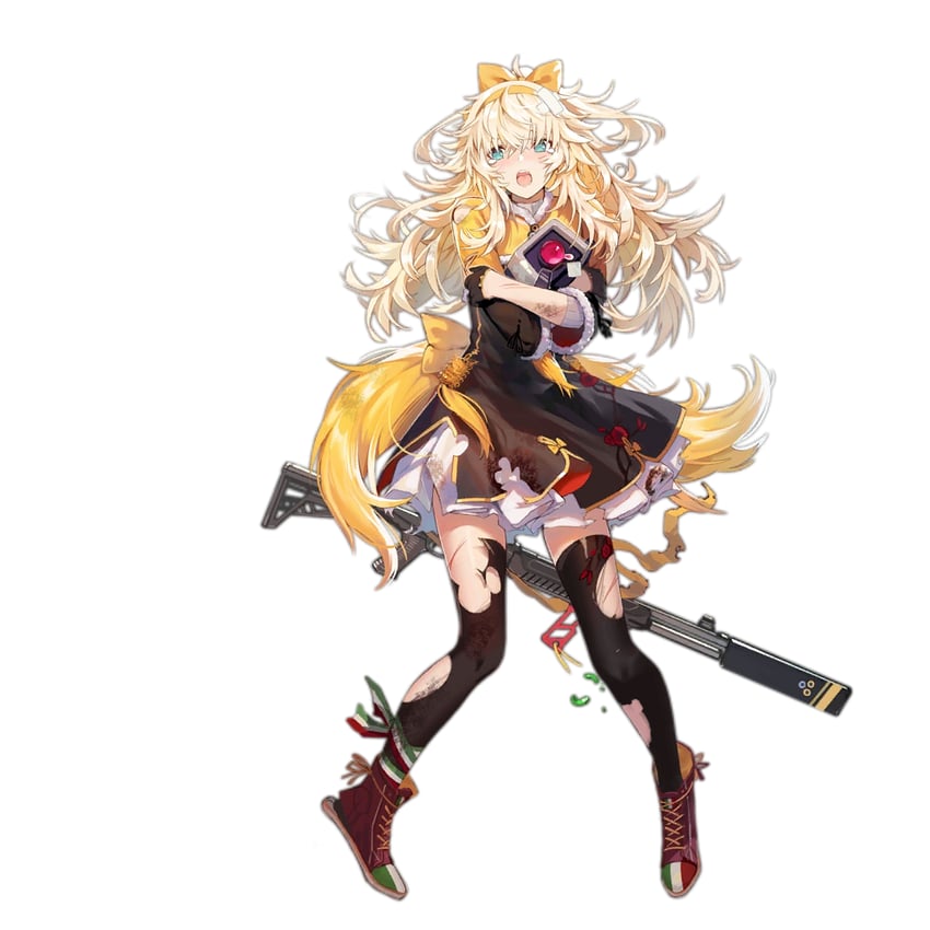 dinergate and s.a.t.8 (girls' frontline) drawn by nin_(lion)