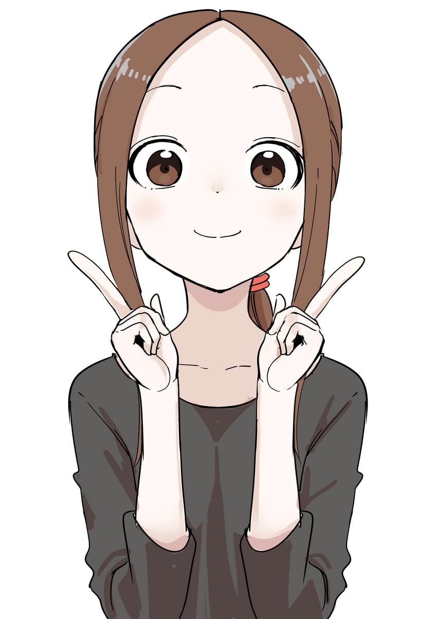 takagi-san (karakai jouzu no takagi-san and 1 more) drawn by inaba_mifumi