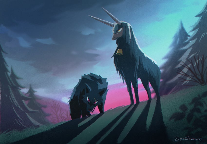 chirin and woo (chirin no suzu) drawn by uninori