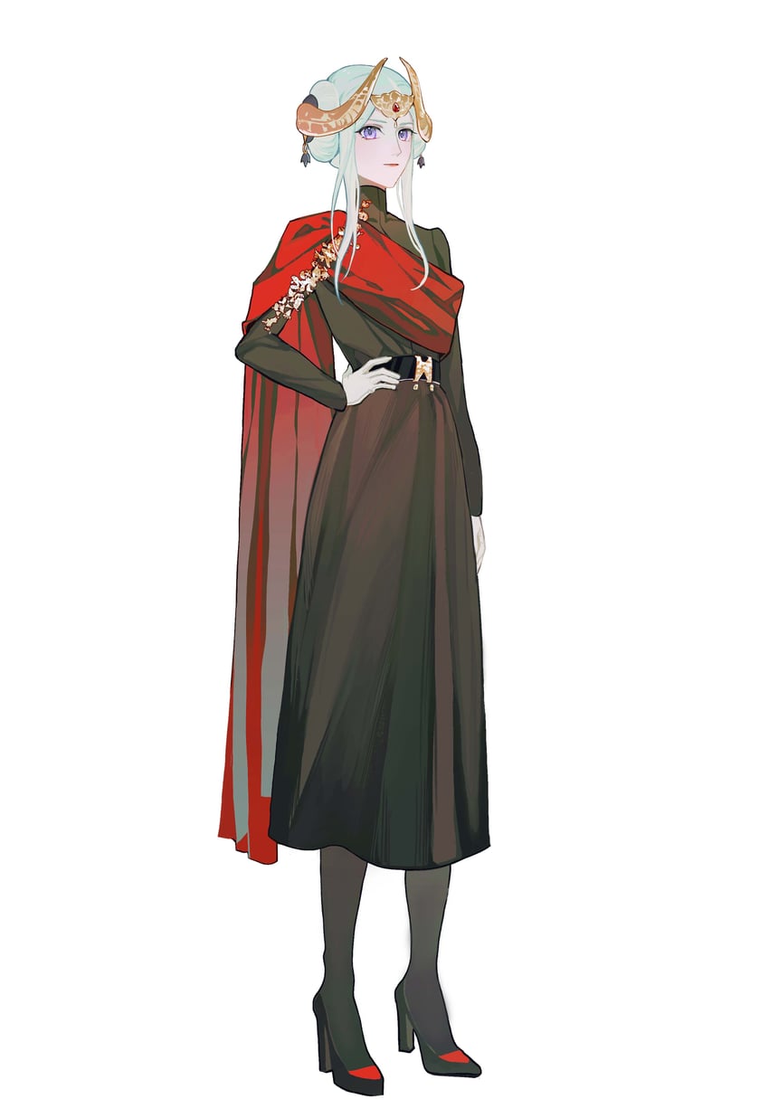 edelgard von hresvelg (fire emblem and 1 more) drawn by mo_(ine_mao)
