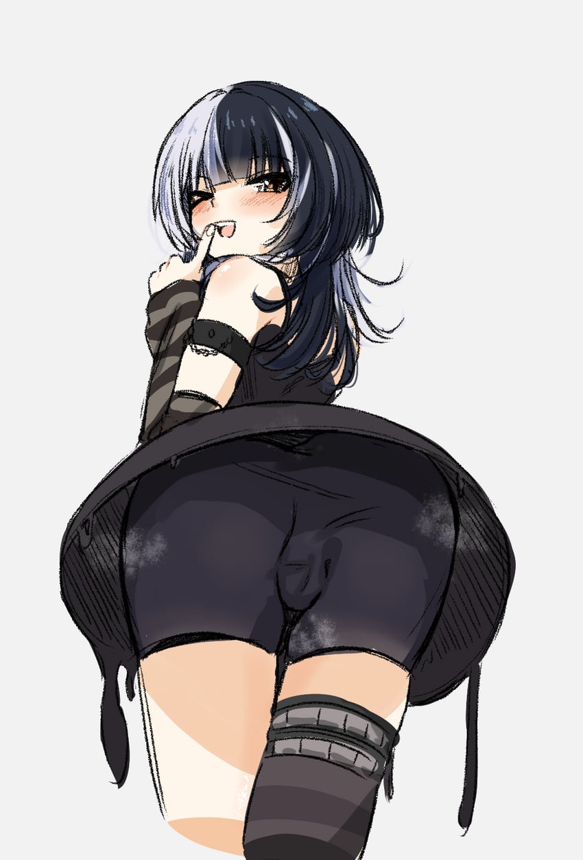 shiori novella (hololive and 1 more) drawn by penguin_stamp