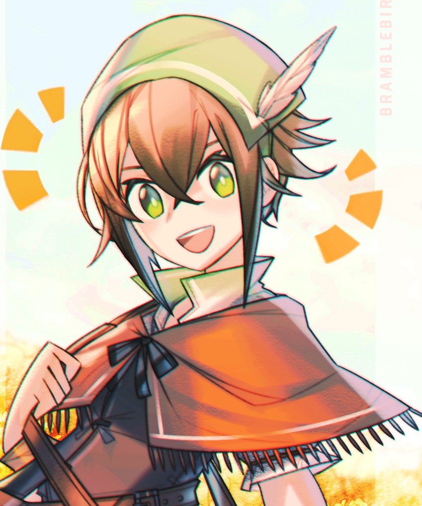 tressa colzione (octopath traveler and 1 more) drawn by kky