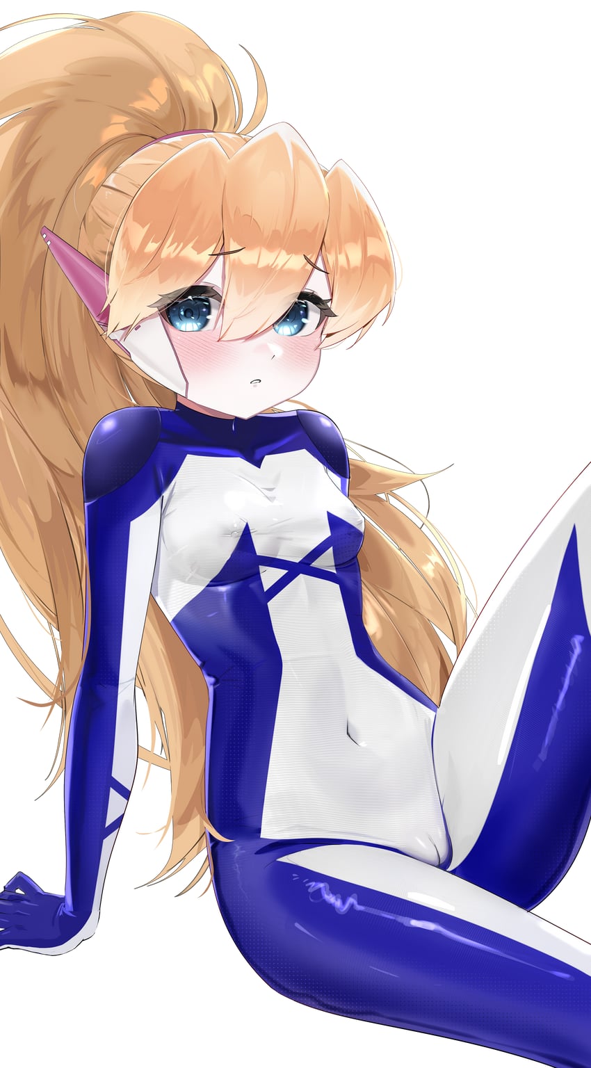 ciel and model z (mega man and 2 more) drawn by fauron714