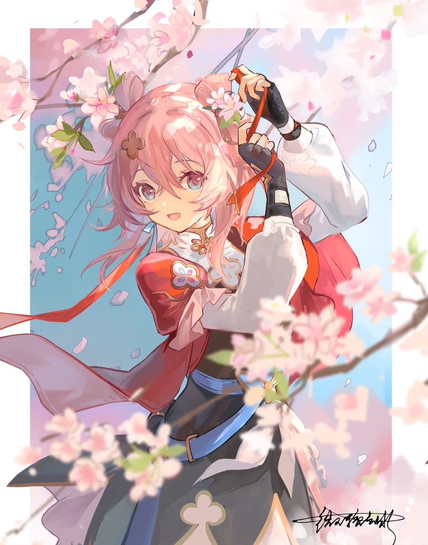 march 7th (honkai and 1 more) drawn by issign