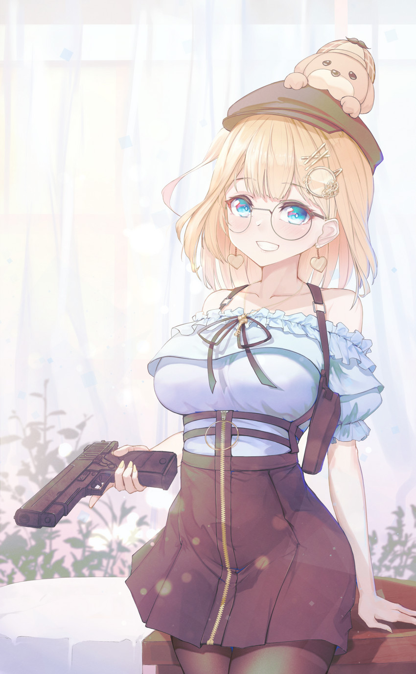 watson amelia and bubba (hololive and 1 more) drawn by monkey1468