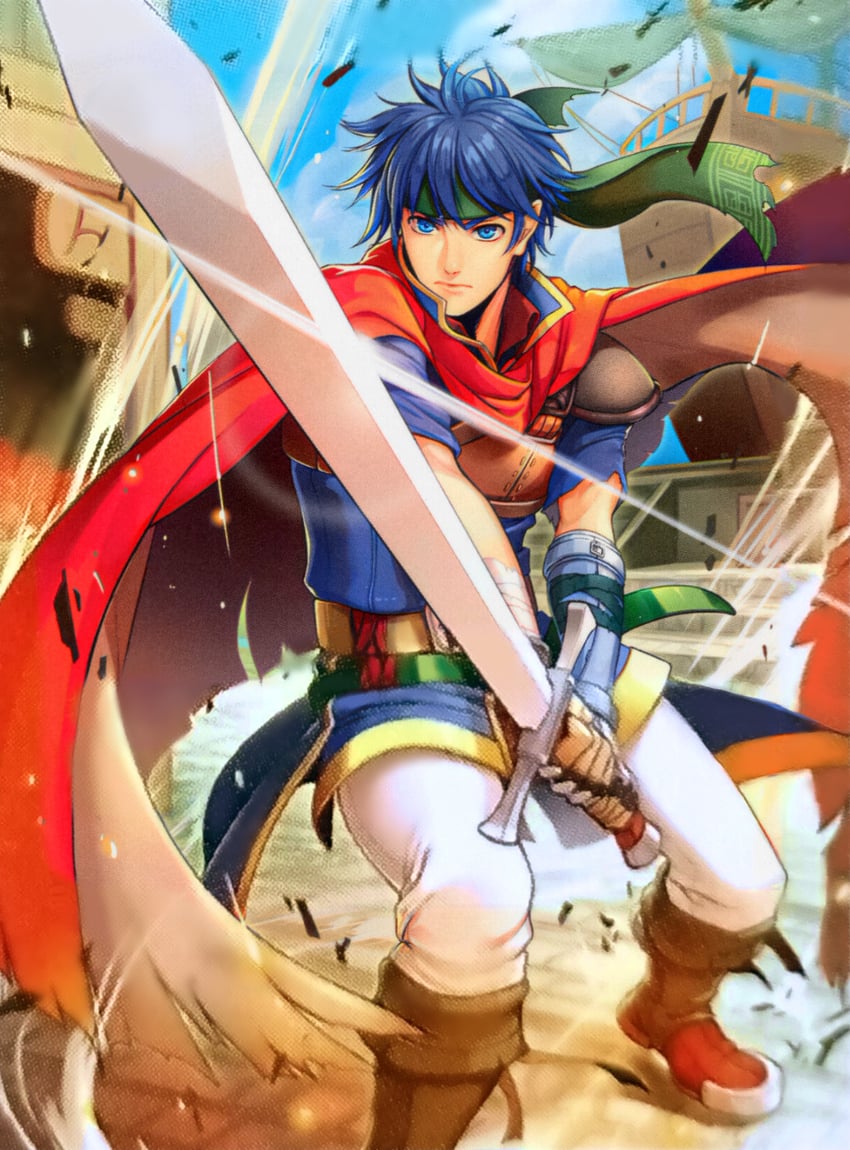 ike (fire emblem and 2 more) drawn by amg