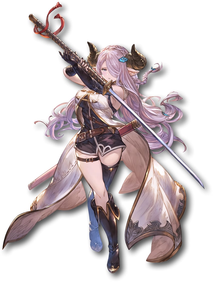 narmaya (granblue fantasy and 1 more) drawn by minaba_hideo