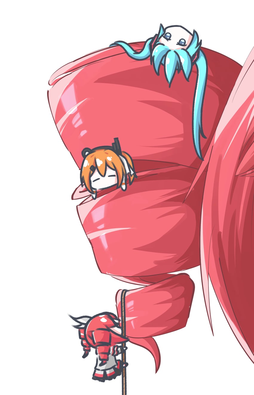 hatsune miku, kasane teto, and adachi rei (vocaloid and 3 more) drawn by cott_(cott_5)