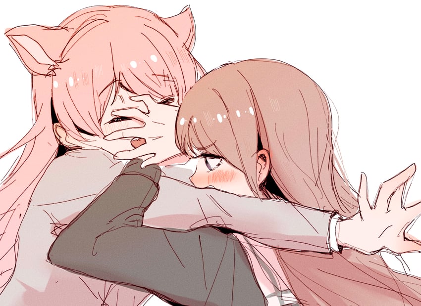 chihaya anon and nagasaki soyo (bang dream! and 1 more) drawn by sangdingting