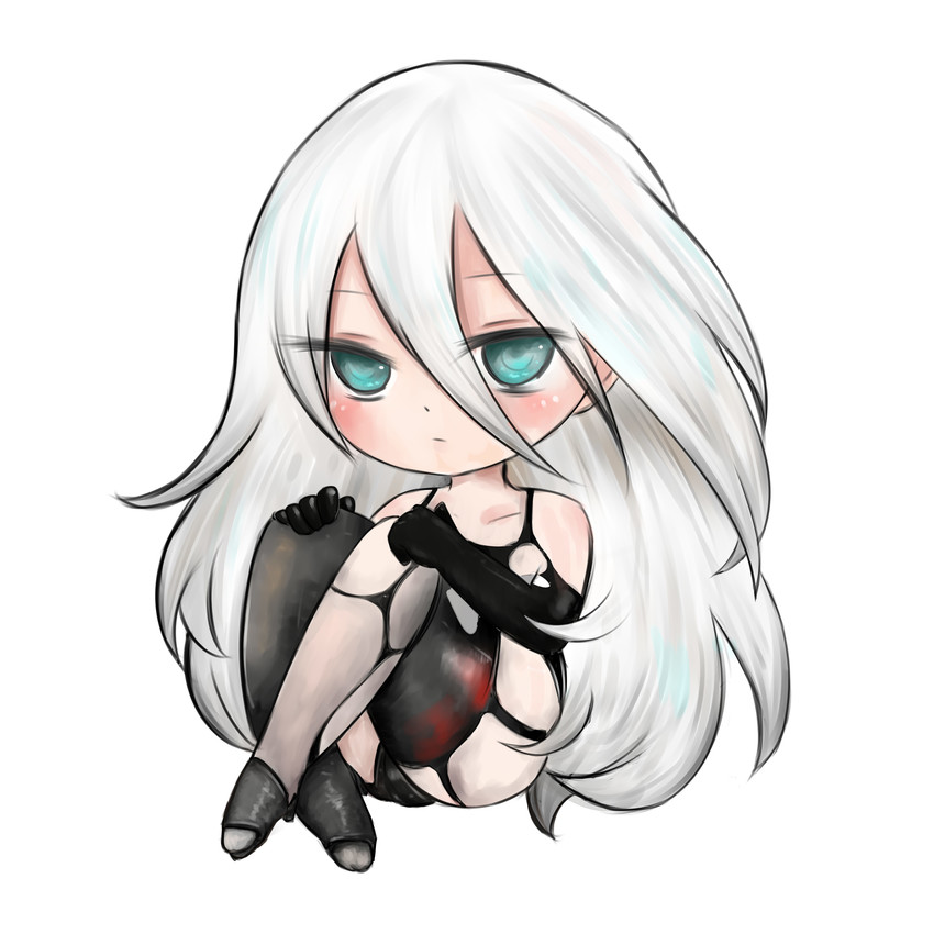 a2 (nier and 1 more) drawn by lin_shuang