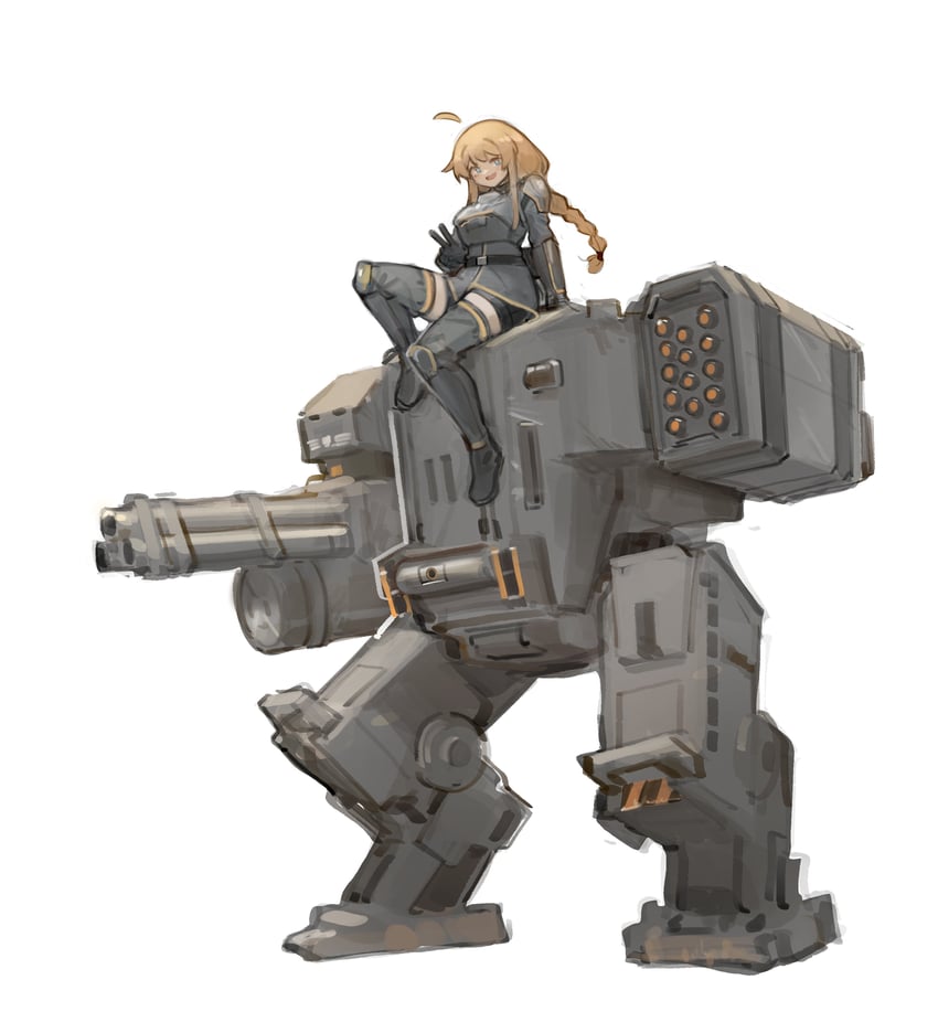 helldiver and whiskey project (indie virtual youtuber and 1 more) drawn by xerbatt