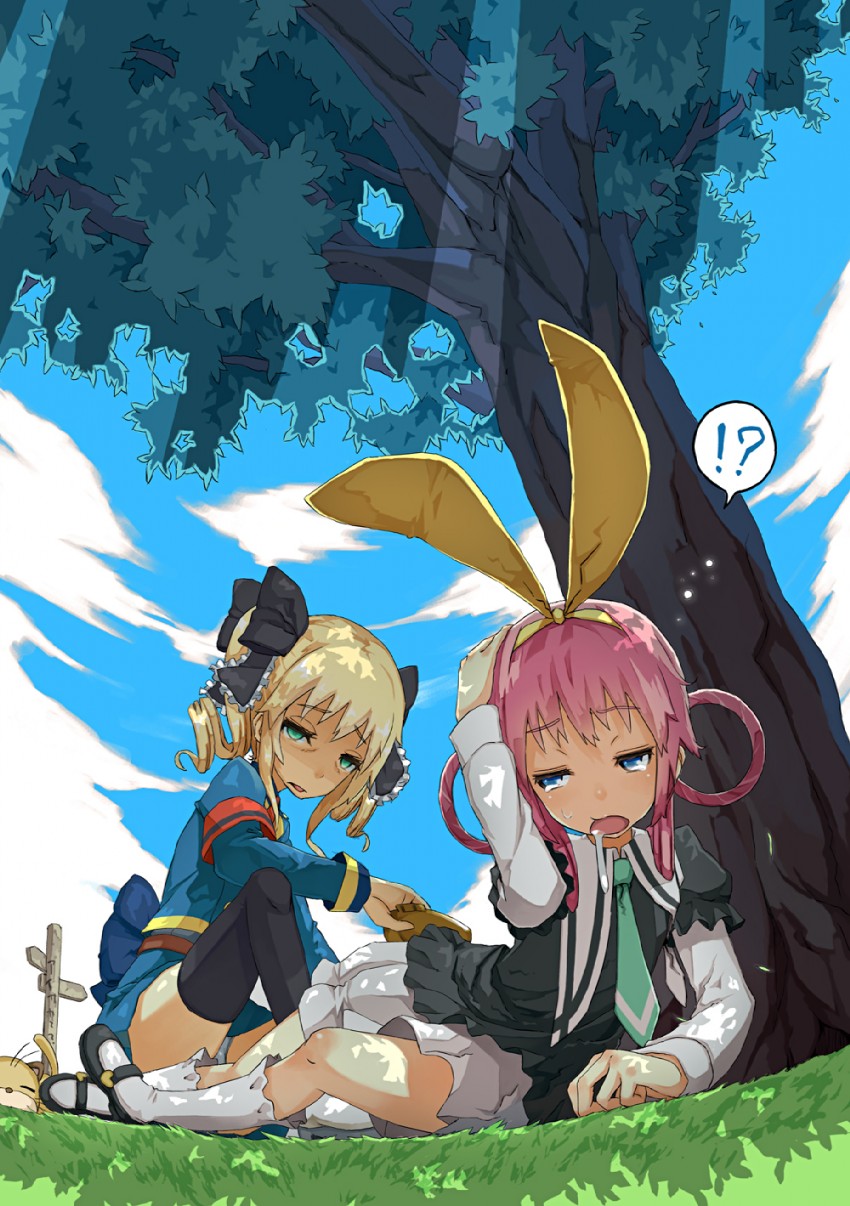 sherlock shellingford and akechi kokoro (tantei opera milky holmes) drawn by kona_(yubisakiko)