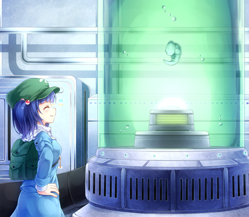 kawashiro nitori and cell (touhou and 2 more) drawn by komimiyako