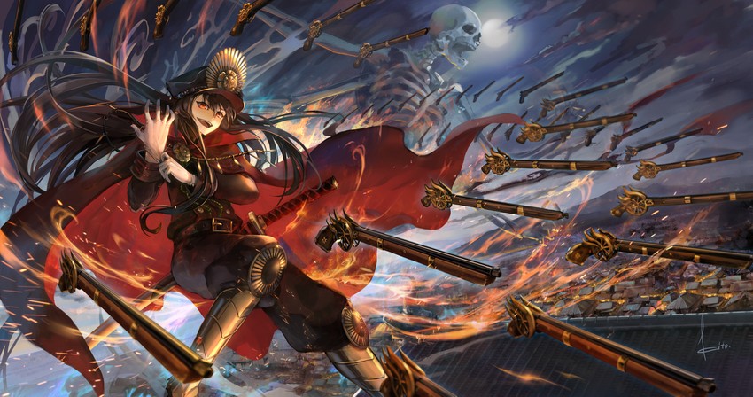 oda nobunaga (fate and 1 more) drawn by kito_(kito2)