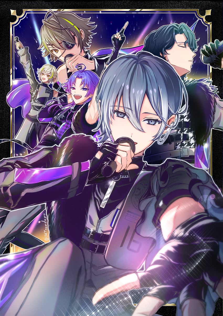 hachinoya nagi, yowa netaro, shiramitsu toi, shiramitsu ryui, and natsume yodaka (18trip) drawn by daysandayo