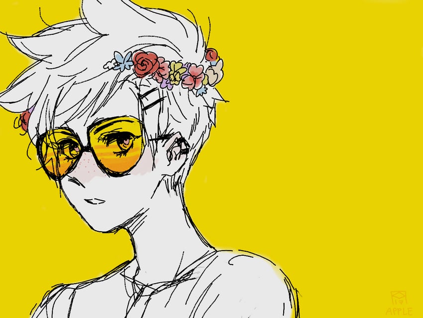 tracer (overwatch and 1 more) drawn by apple_(appleuniversing)