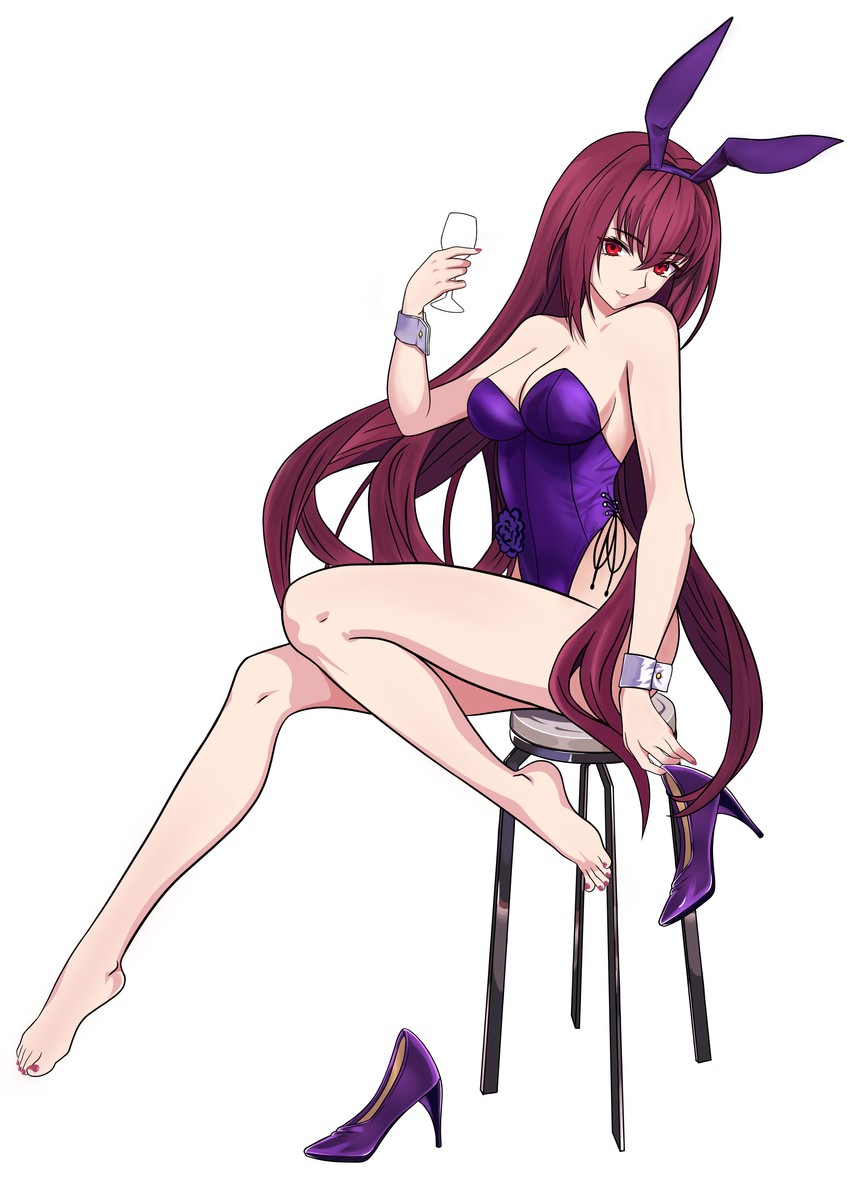 scathach (fate and 1 more) drawn by saturn_v_(artist)
