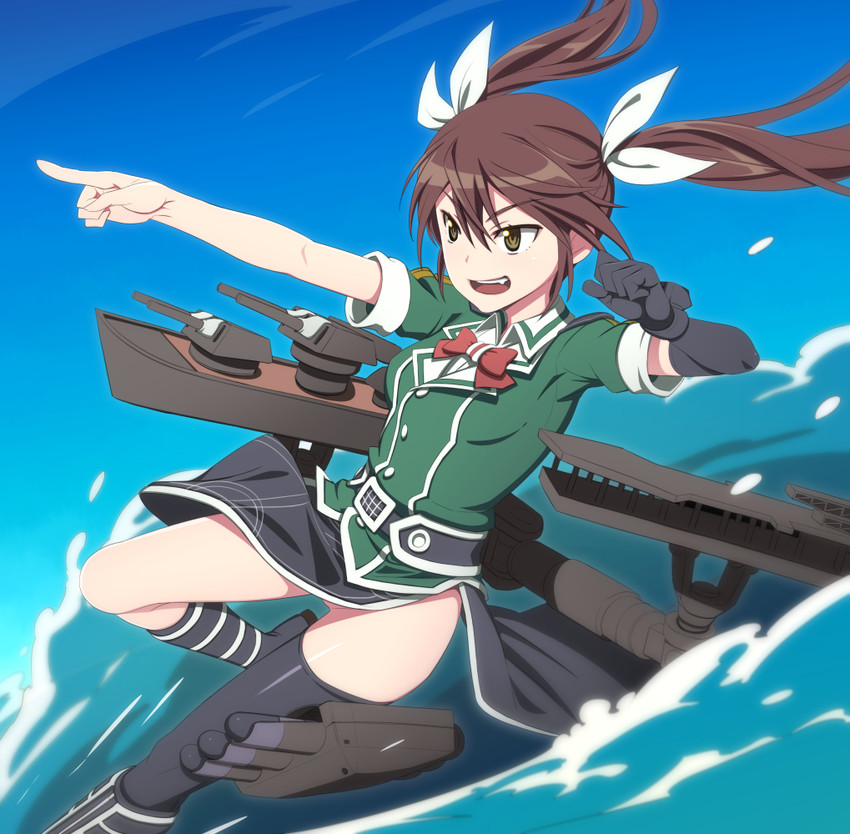 tone and tone kai ni (kantai collection) drawn by nanashino