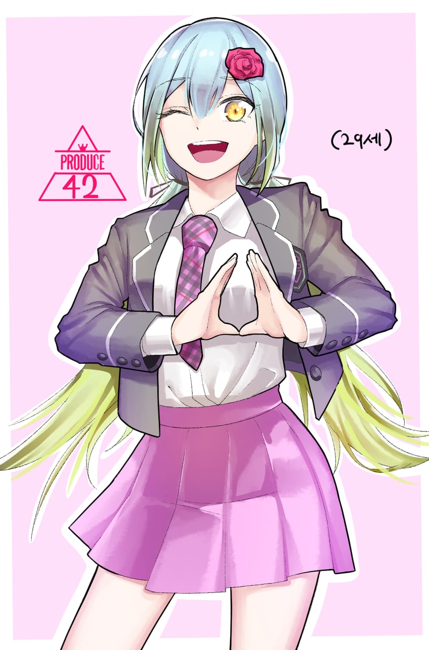 gyeon jahee (indie virtual youtuber and 1 more) drawn by kim_chelswuchelswu