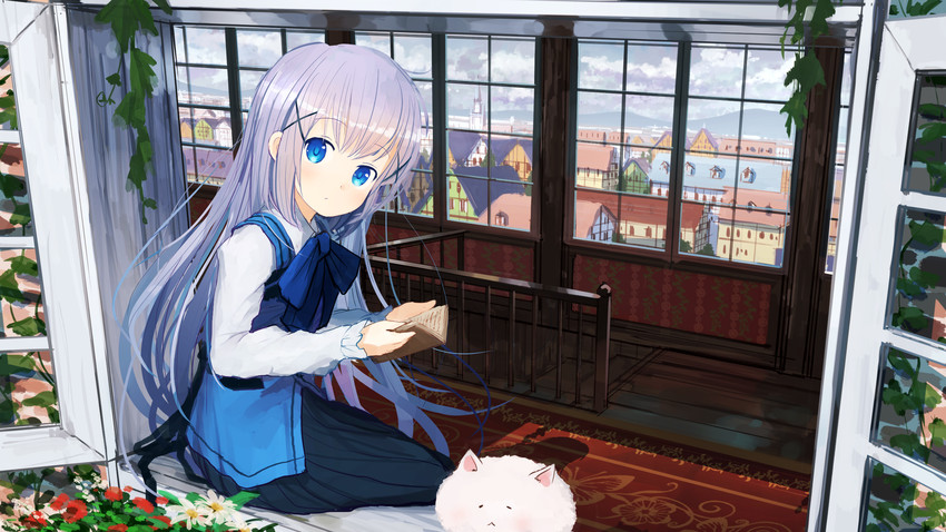 kafuu chino and tippy (gochuumon wa usagi desu ka?) drawn by jean_popo