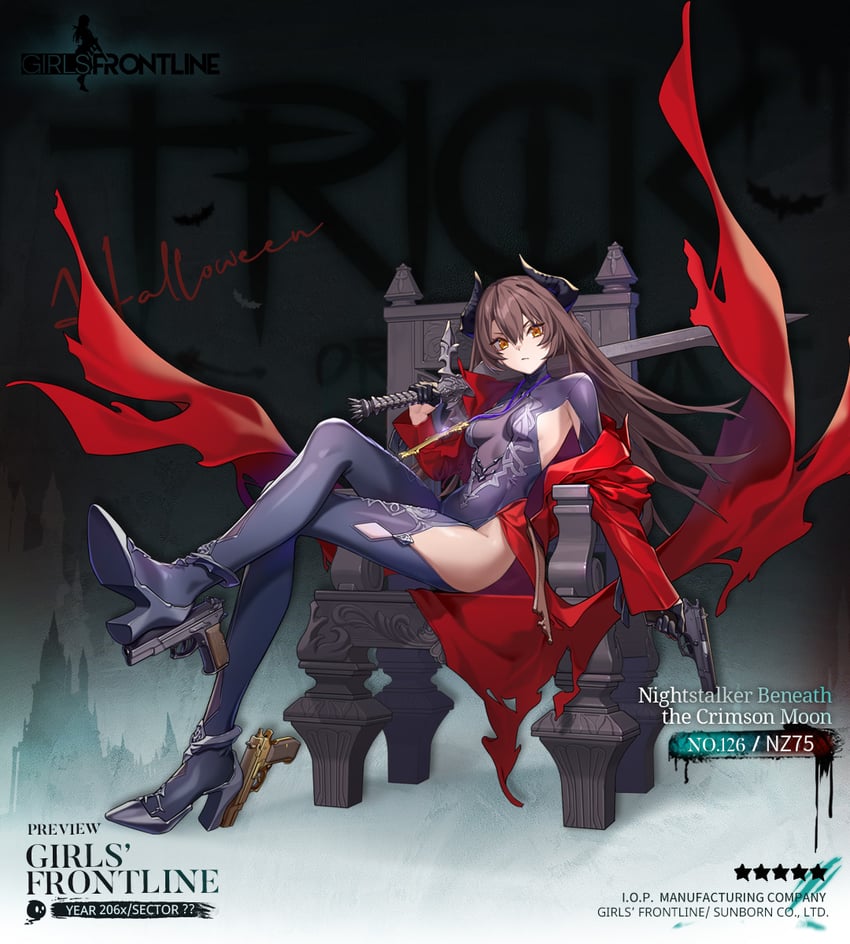 nz75 (girls' frontline) drawn by yitiao_er-hua