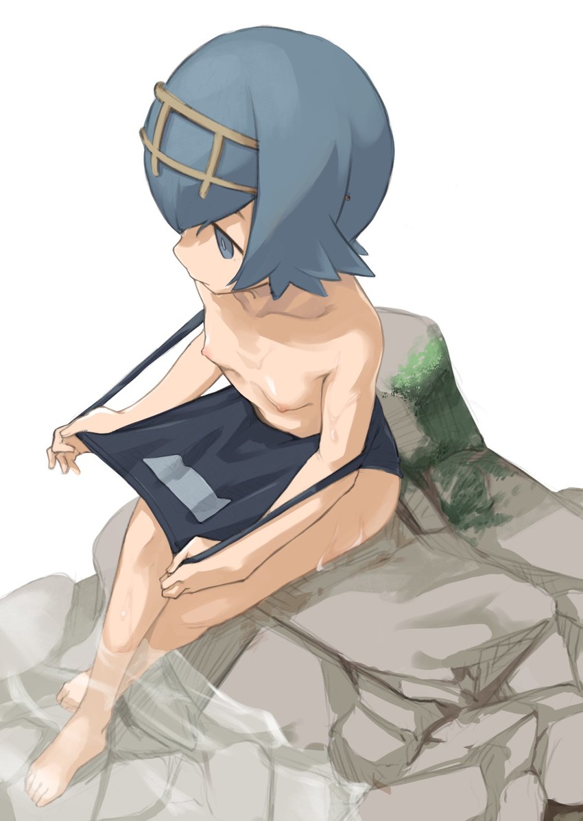lana (pokemon and 1 more) drawn by muchi_maro