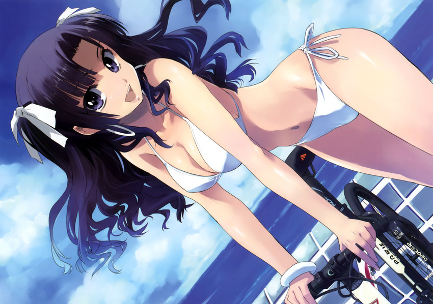 kamikura fuyune (minami-kamakura koukou joshi jitensha-bu) drawn by matsumoto_noriyuki
