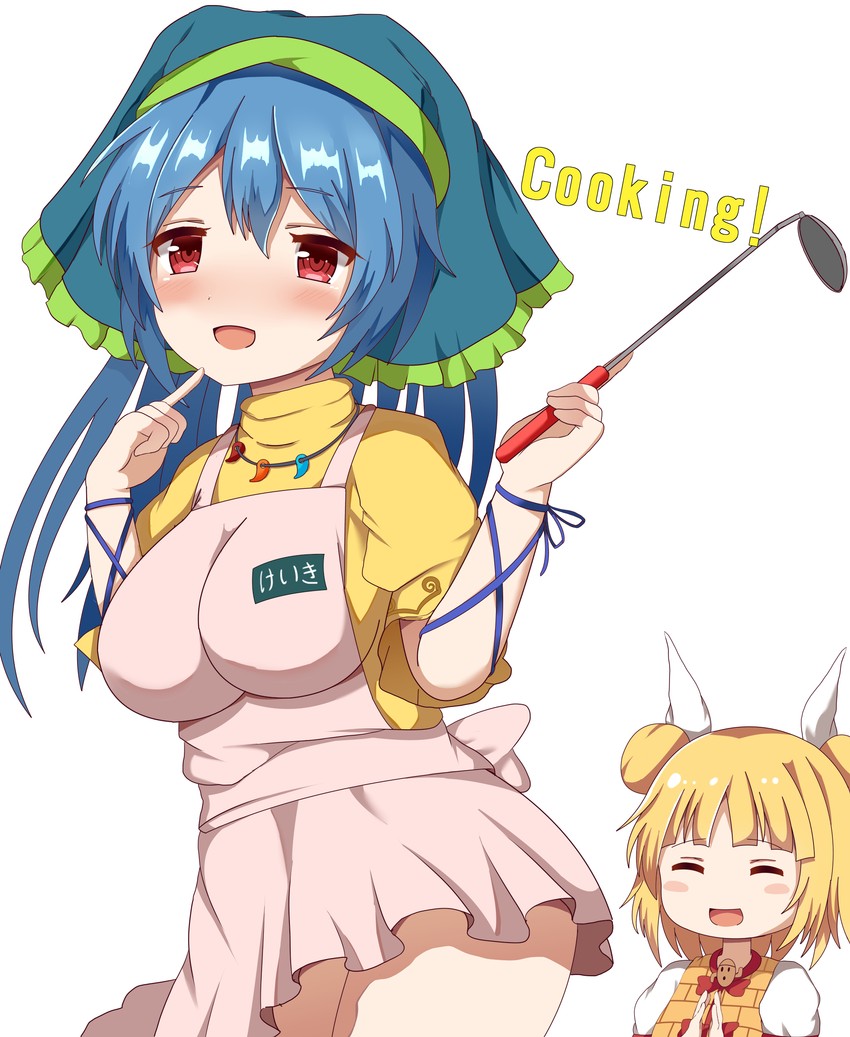 haniyasushin keiki and joutouguu mayumi (touhou) drawn by guard_vent_jun