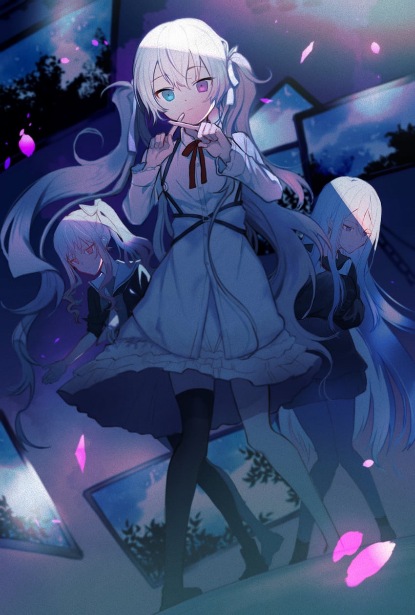 hatsune miku, akiyama mizuki, yoisaki kanade, and 25-ji miku (vocaloid and 1 more) drawn by manami_(aph-23)