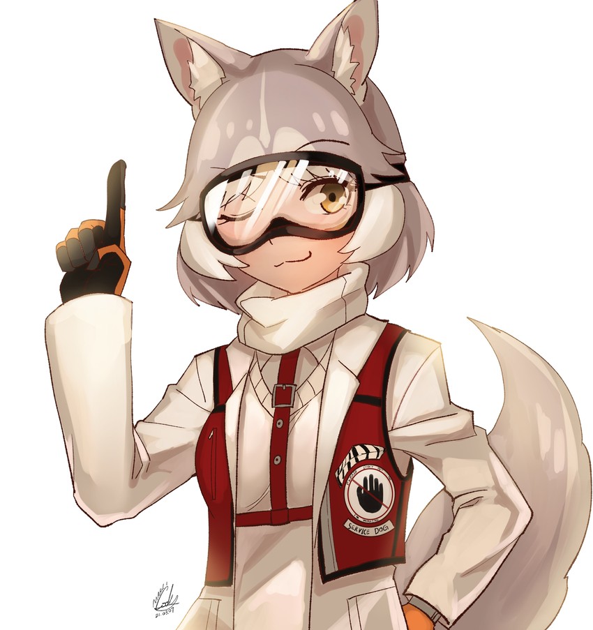 dog (kemono friends and 1 more) drawn by marucody