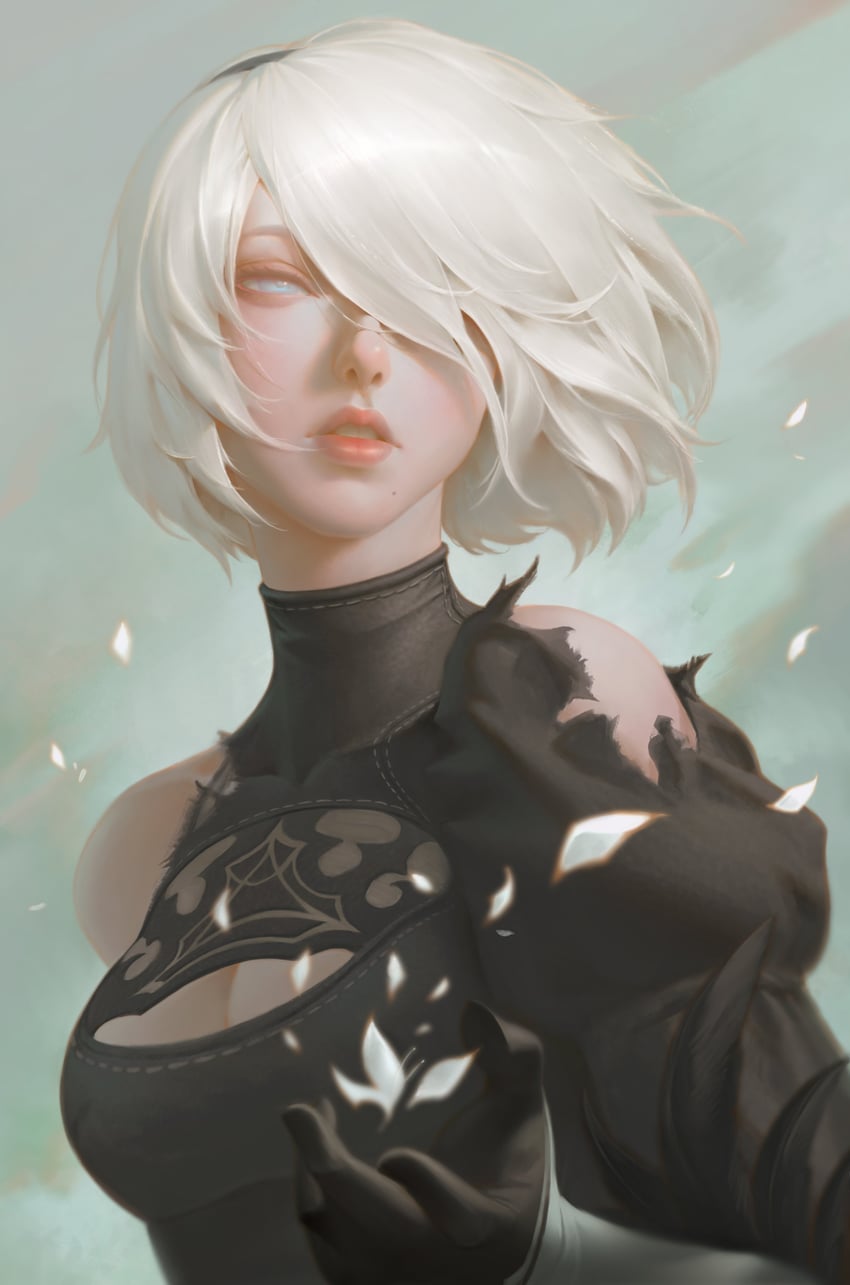 2b (nier and 1 more) drawn by arif_wijaya