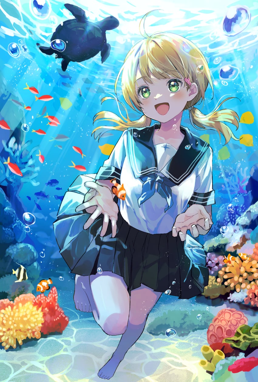 makoto-chan (original and 1 more) drawn by kuroda_(kuro_yyy)